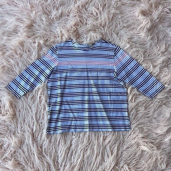Women’s XL Striped Top - Picture 1 of 3